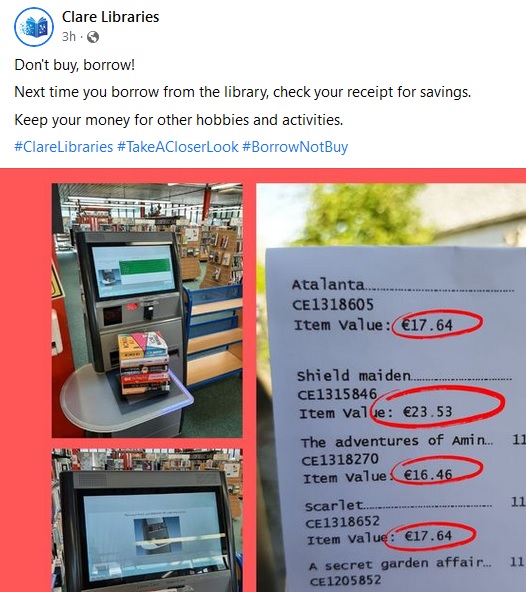 Gutter Bookshop (@gutterbookshop) on Twitter photo Not a big fan of this new "initiative" from <a href="/clarelibrary/">Clare Libraries</a> <a href="/LibrariesIre/">Libraries Ireland</a>. We know readers love to both borrow AND buy (to keep & give to friends). Discouraging people to support bookshops isn't a great look tbh... Maybe they could have a rethink? #LoveLibraries @BooksellingI Not a big fan of this new "initiative" from <a href="/clarelibrary/">Clare Libraries</a> <a href="/LibrariesIre/">Libraries Ireland</a>. We know readers love to both borrow AND buy (to keep & give to friends). Discouraging people to support bookshops isn't a great look tbh... Maybe they could have a rethink? #LoveLibraries @BooksellingI