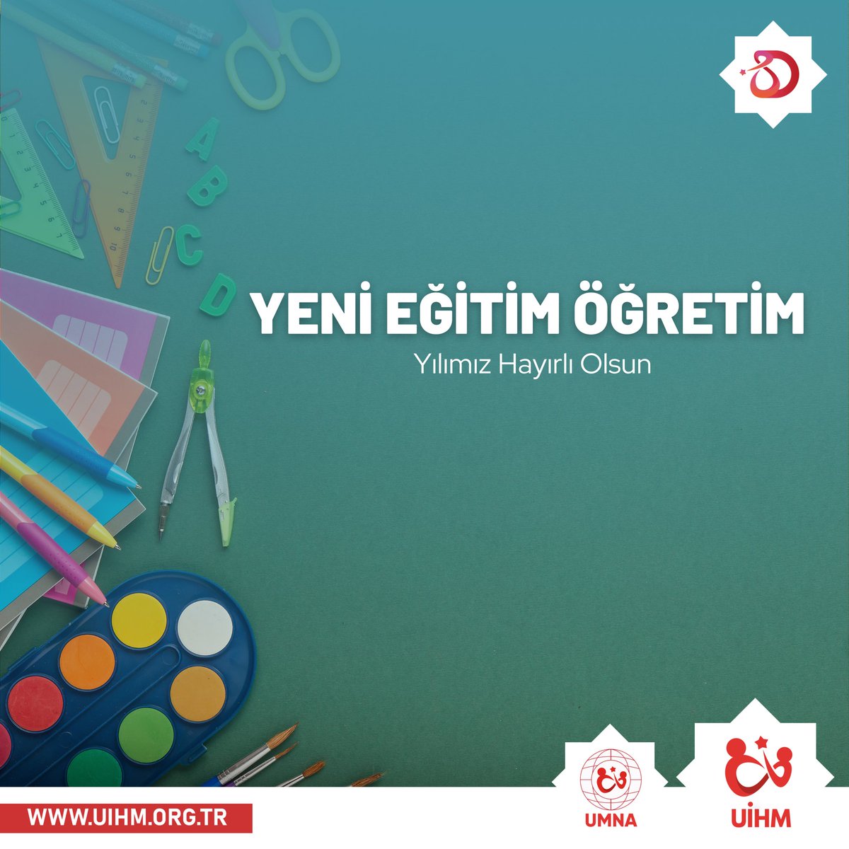 uihm_birlik's tweet photo. 2023/2024 eğitim öğretim yılının ülkemiz adına hayırlara vesile olması niyazıyla, öğretmenlerimiz ve öğrencilerimiz başta olmak üzere tüm eğitim camiasına başarılar diliyor, bereketli bir yıl geçirmeyi temenni ediyoruz.

#UİHM #UMNA #UMNA_D8 https://t.co/gmGBSiyZAM