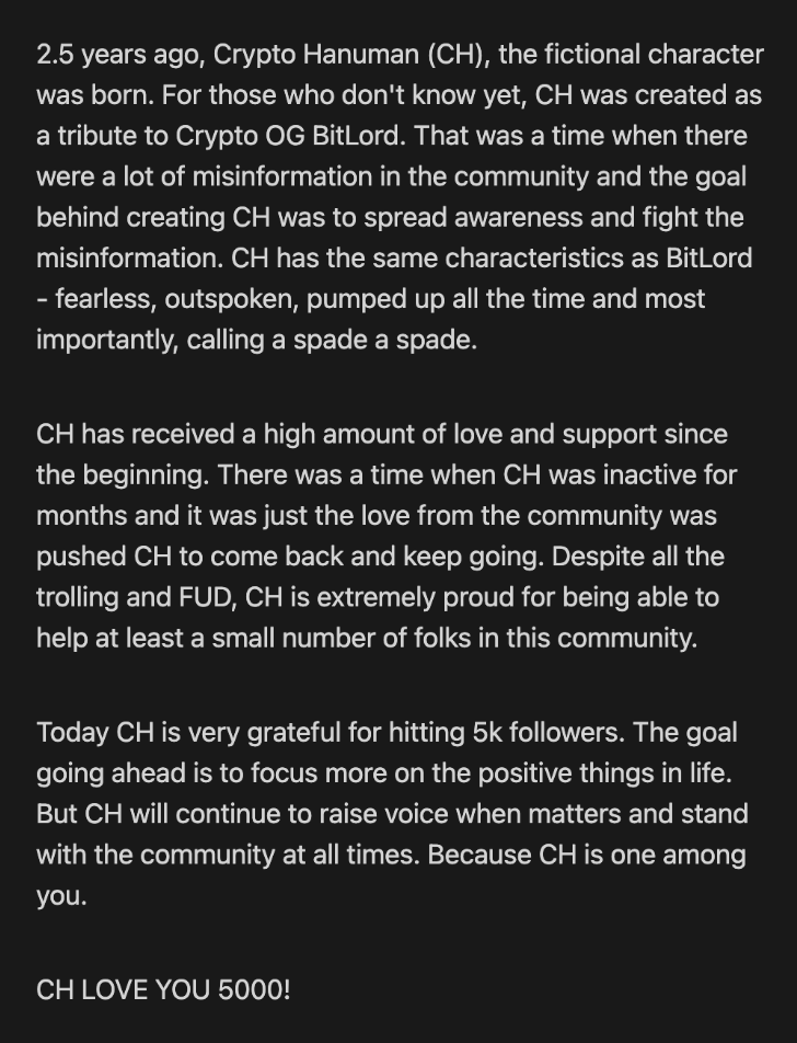 Crypto Hanuman tweet media