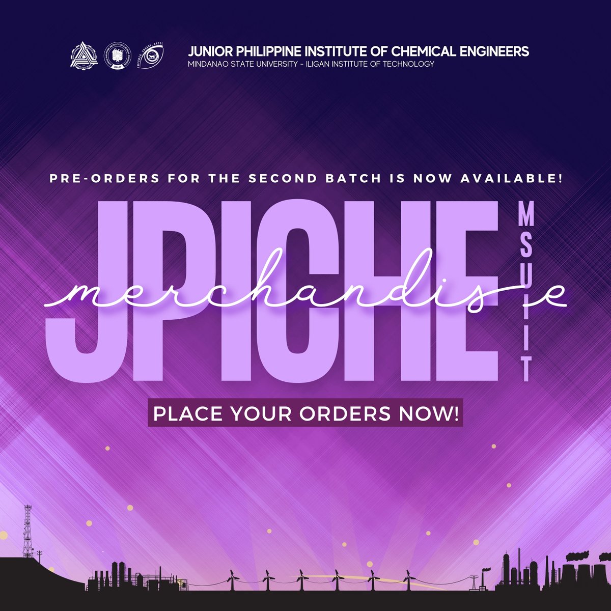 jpiche_iit's tweet photo. 𝗔𝗻𝗻𝗼𝘂𝗻𝗰𝗲𝗺𝗲𝗻𝘁: 𝗣𝗿𝗲-𝗢𝗿𝗱𝗲𝗿 𝗼𝗳 𝗝𝗣𝗜𝗖𝗵𝗘 𝗠𝗦𝗨-𝗜𝗜𝗧 𝗠𝗲𝗿𝗰𝗵 𝗕𝗮𝘁𝗰𝗵 𝟮 𝗶𝘀 𝗡𝗼𝘄 𝗢𝗽𝗲𝗻!

Ding Dong! 🔔 Check your notifications~

Get ready, peeps, as our JPIChE MSU-IIT merchandise is now available for pre-order!! 🥳

[1/2] https://t.co/mGZF08XHY2