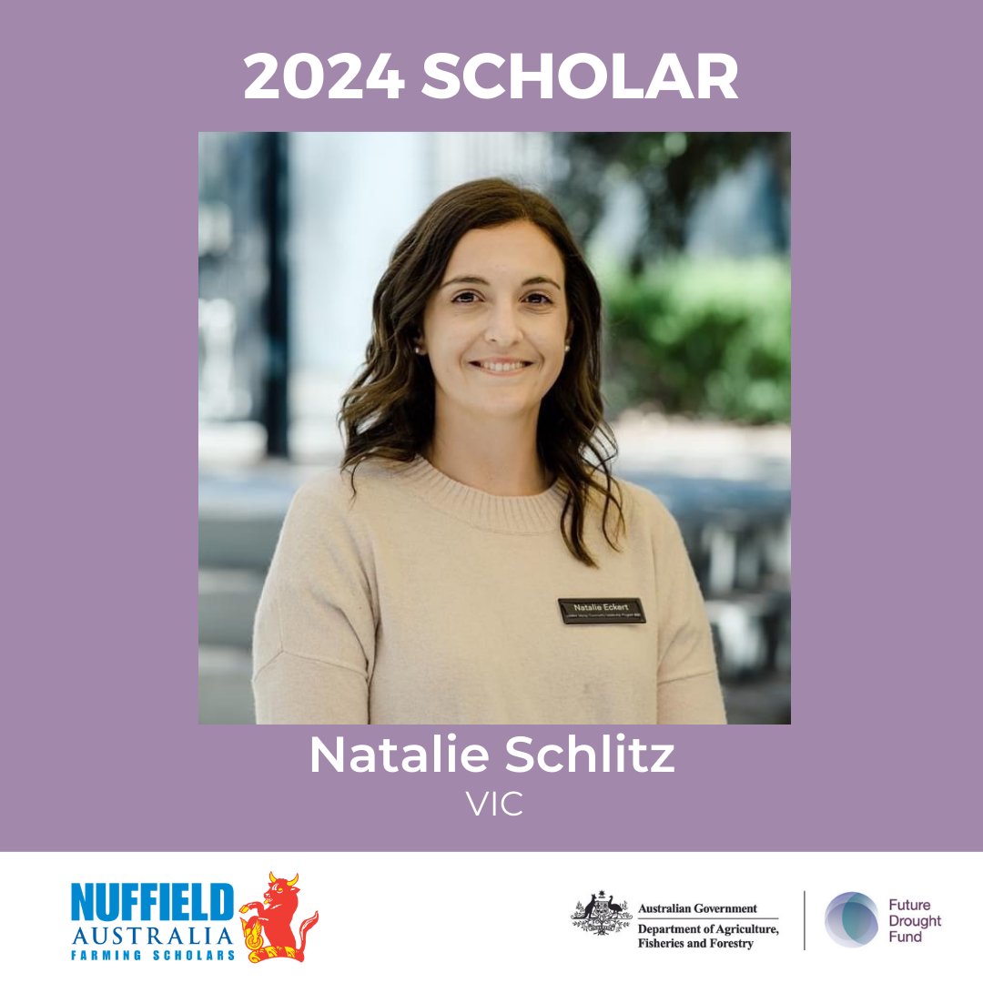 nuffieldaust's tweet photo. Supported by the Future Drought Fund @DAFFgov Natalie Schlitz (Kerang, VIC) seeks to investigate weaknesses that threaten the viability of the Australian fodder export sector when faced with a water-limited future #ausag #agtech #agmachinery #ausbeef
https://t.co/dM9Gnah49X https://t.co/iCmcyXzYXk