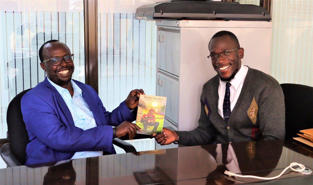 Thank you so much Professor Elly Agutu Onagi (<a href="/sophistonagi/">Agutu Onagi</a> ) for personally delivering our copy of the Benga Maestro.

May God continue to use you today and the many days ahead of you! Continue doing the Lord’s work baa. 

<a href="/BonfaceOsoroKE/">Risasi Bandia</a> Ja Butere, may God bless you immensely!