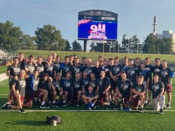 Grateful and honored to take part in the 9/11 Stair Climb at Saluki Stadium today. 

#Salukis | #NeverForget911