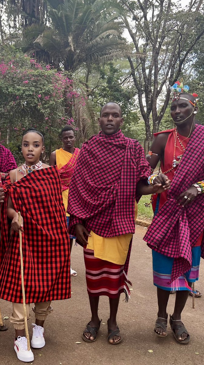 Walking the path of a fearless Masai warrior princess 👸