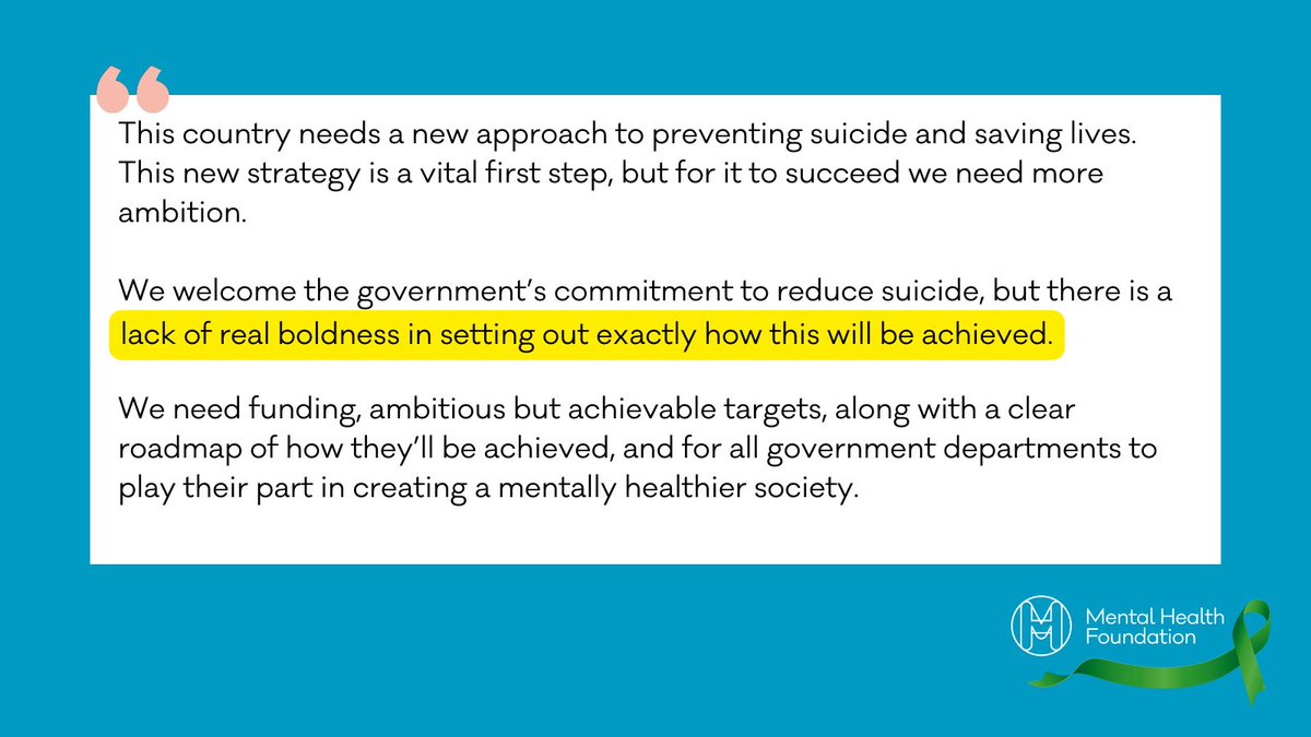 Mental Health Foundation tweet media