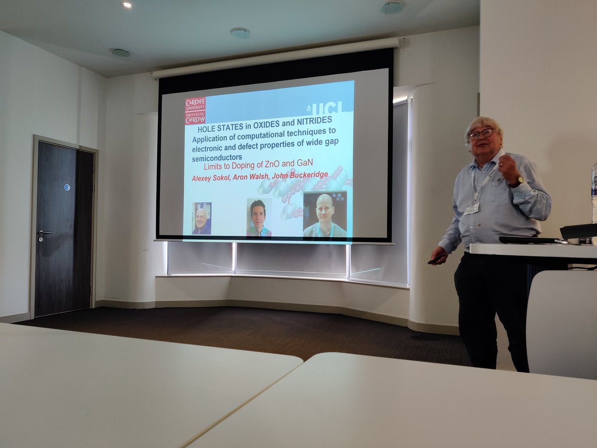 RoySouvik_'s tweet image. Prof Richard Catlow kicking off #RAMS2023 with the plenary lecture on understanding functional materials
@RoySocChem @UoLChemistry