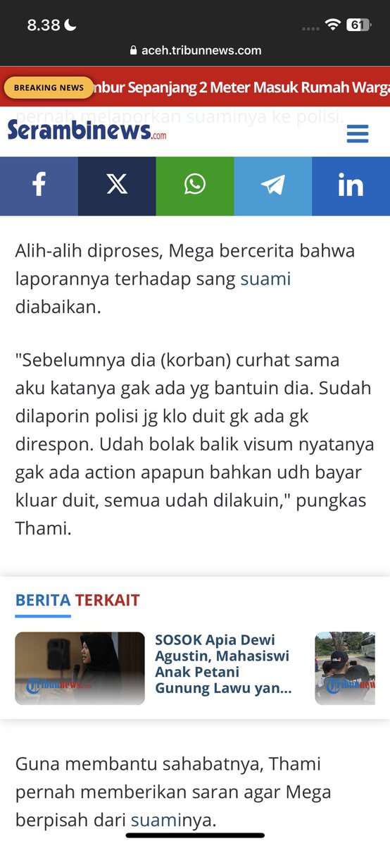ch0coadd1ct's tweet photo. @newsplatter seharusnya tidak ada korban jiwa jika laporan korban ditindak lanjutii @HumasPolri @ListyoSigitP https://t.co/ZgPbOIatDt