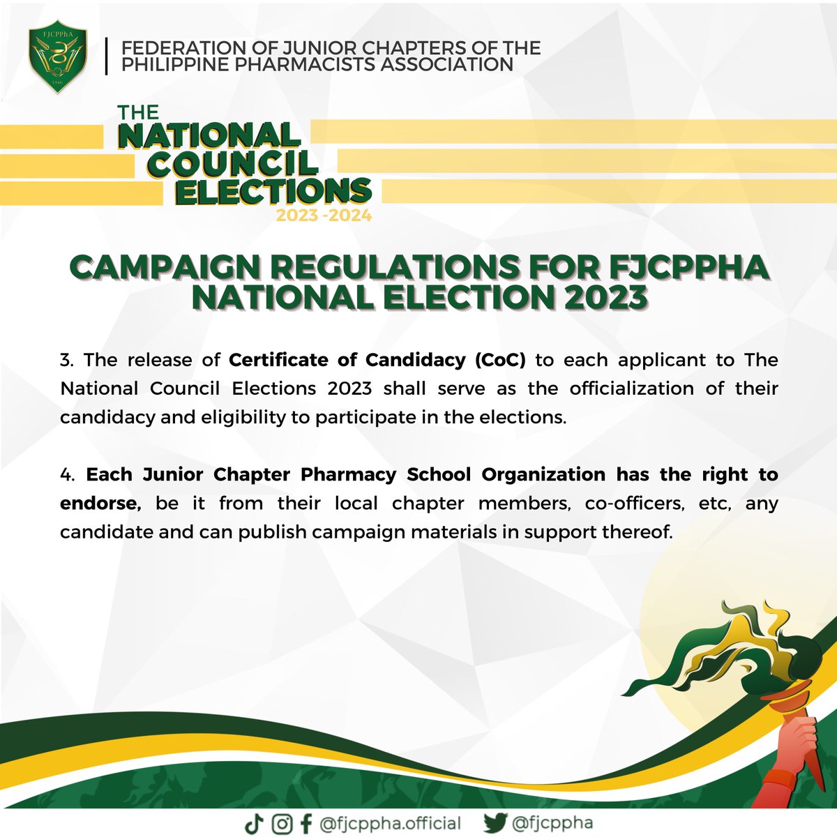 fjcppha's tweet photo. 🔔 𝐄𝐕𝐄𝐍𝐓𝐒 | National Council Elections 2023

𝐋𝐞𝐭 𝐭𝐡𝐞 𝐠𝐚𝐦𝐞𝐬 𝐛𝐞𝐠𝐢𝐧! 🌟 https://t.co/DHjbVsBZW2
