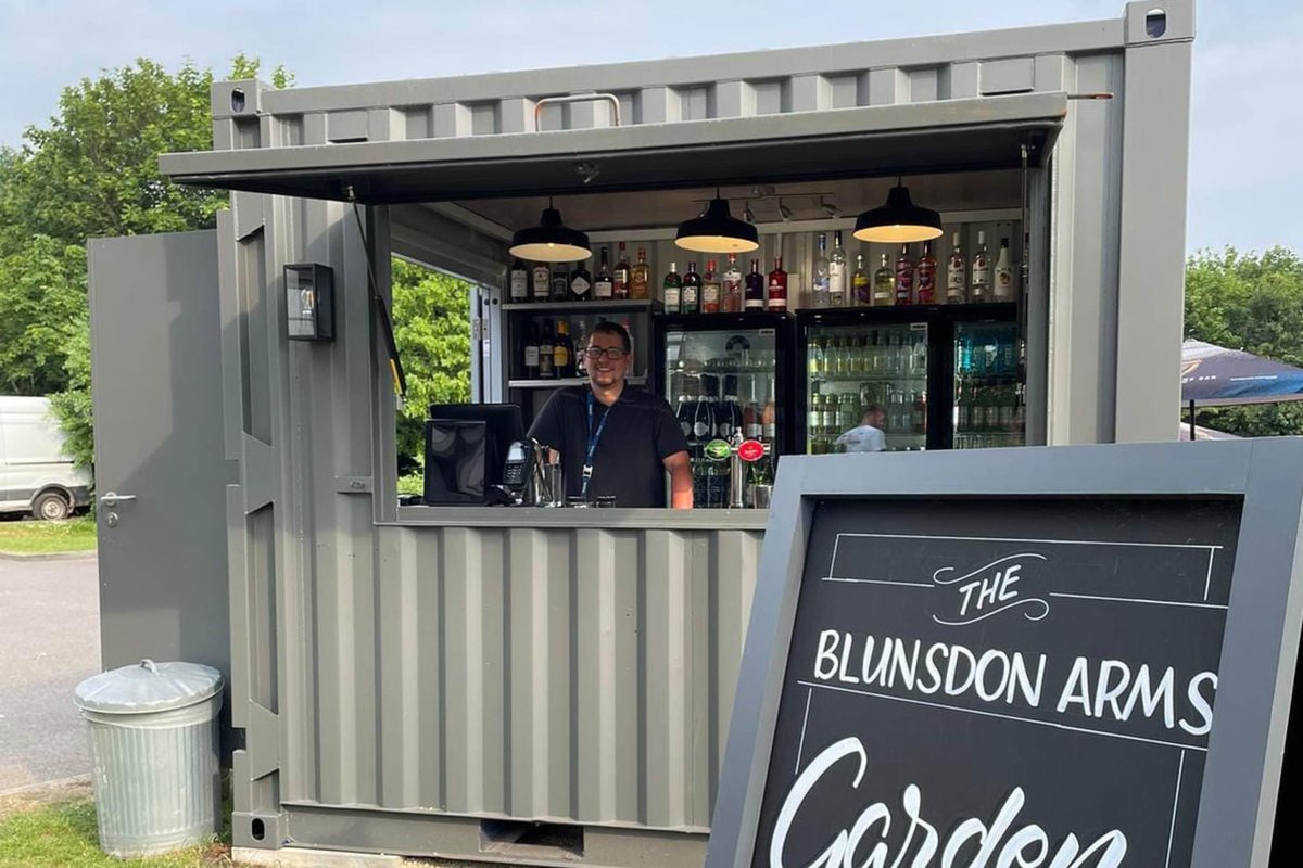 We transformed this 10ft container into a stunning bar for Mitchells &amp; Butlers, helping one of its venues utilise the outdoor space during the summer months! 🍺
 
Read more and get your bar orders in now, ready for next summer: clevelandcontainers.co.uk/case-studies/m…

#WeBoxClever #ClevelandCan