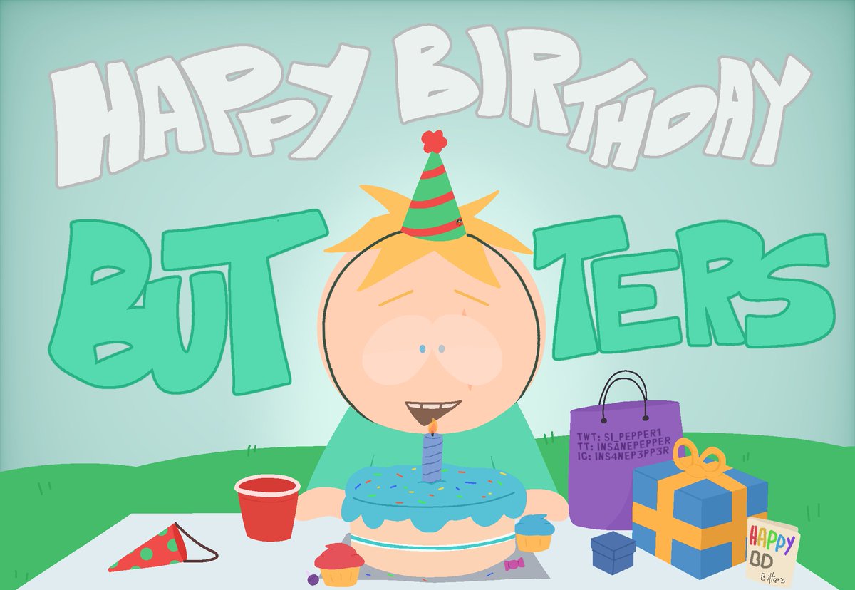 HAPPY BIRTHDAY B-BUTTS !!
🎉🎂
#ButtersStotch #Happy_Birthday_Butters2023