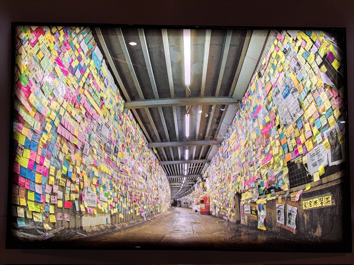 hkdnow1's tweet photo. Memo Ries - a #HongKong Lennon Wall Documentary Photo Exhibition is currently held at Beaver Art Gallery in Downtown Toronto. The event started from Sept 9 - 14.
The photographer, who remain anonymous, had taken all the Lennon Walls throughout 2019. (1)

#lennonwallhk
#hkprotest https://t.co/iB56n3w7iq