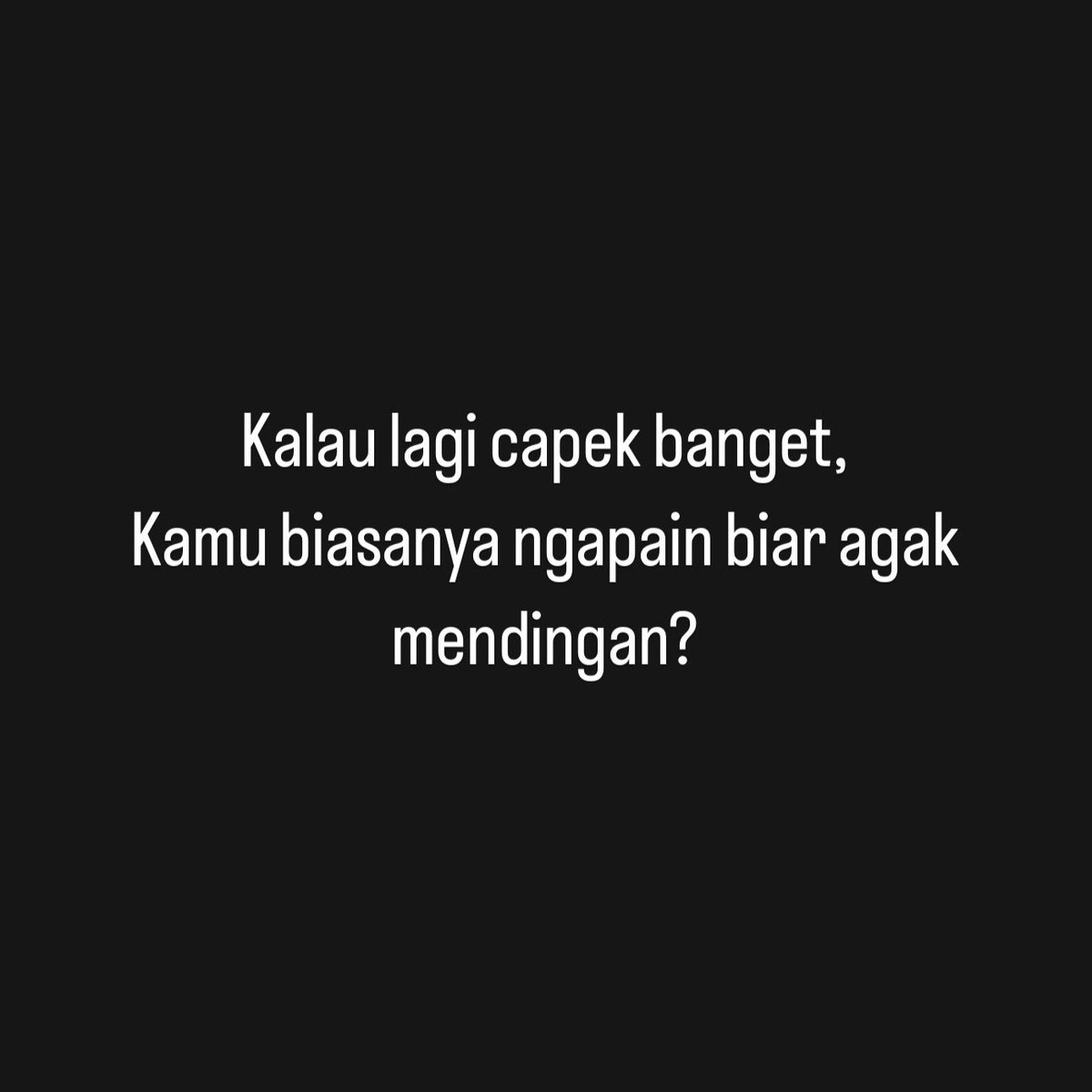 radenrauf's tweet photo. Healing terefektif kamu apa? https://t.co/J0HL7vjCJn