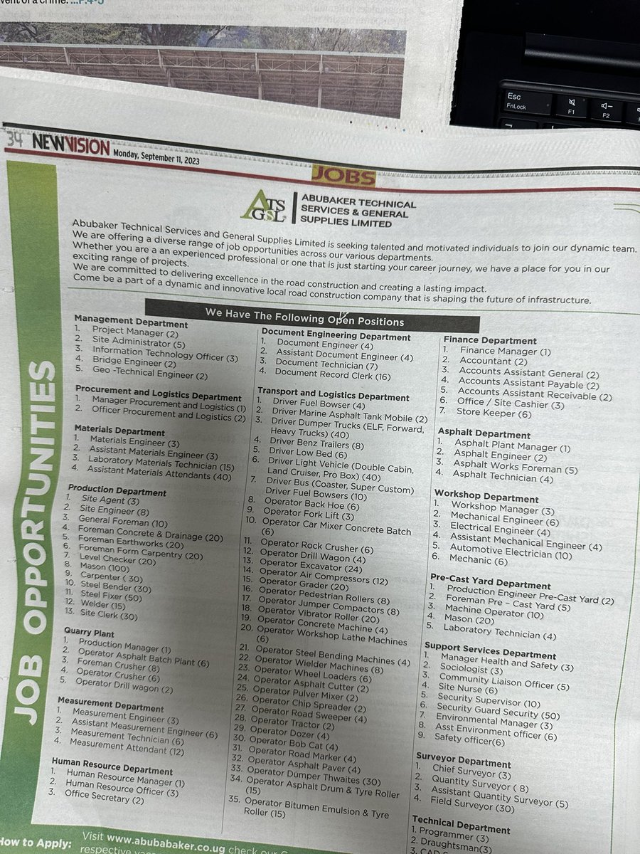 Allan Ssempebwa Kyobe, Chart. PR tweet media
