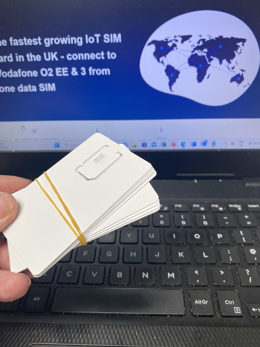 Someone just ordered these IoT SIM cards 🤗