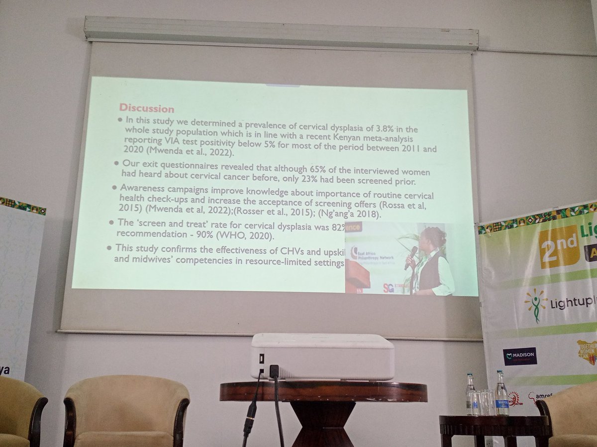 LightupImpact's tweet photo. Ms Lydia Mwanzia from @TogetherWomenCan delivering a presentation on community mobilization and outreach towards the elimination of cervical cancer 
Note: Awareness campaigns towards cervical cancer is key for effectiveness of combating cervical cancer @MakingMoreH @ampathkenya https://t.co/bYHcXaabfc