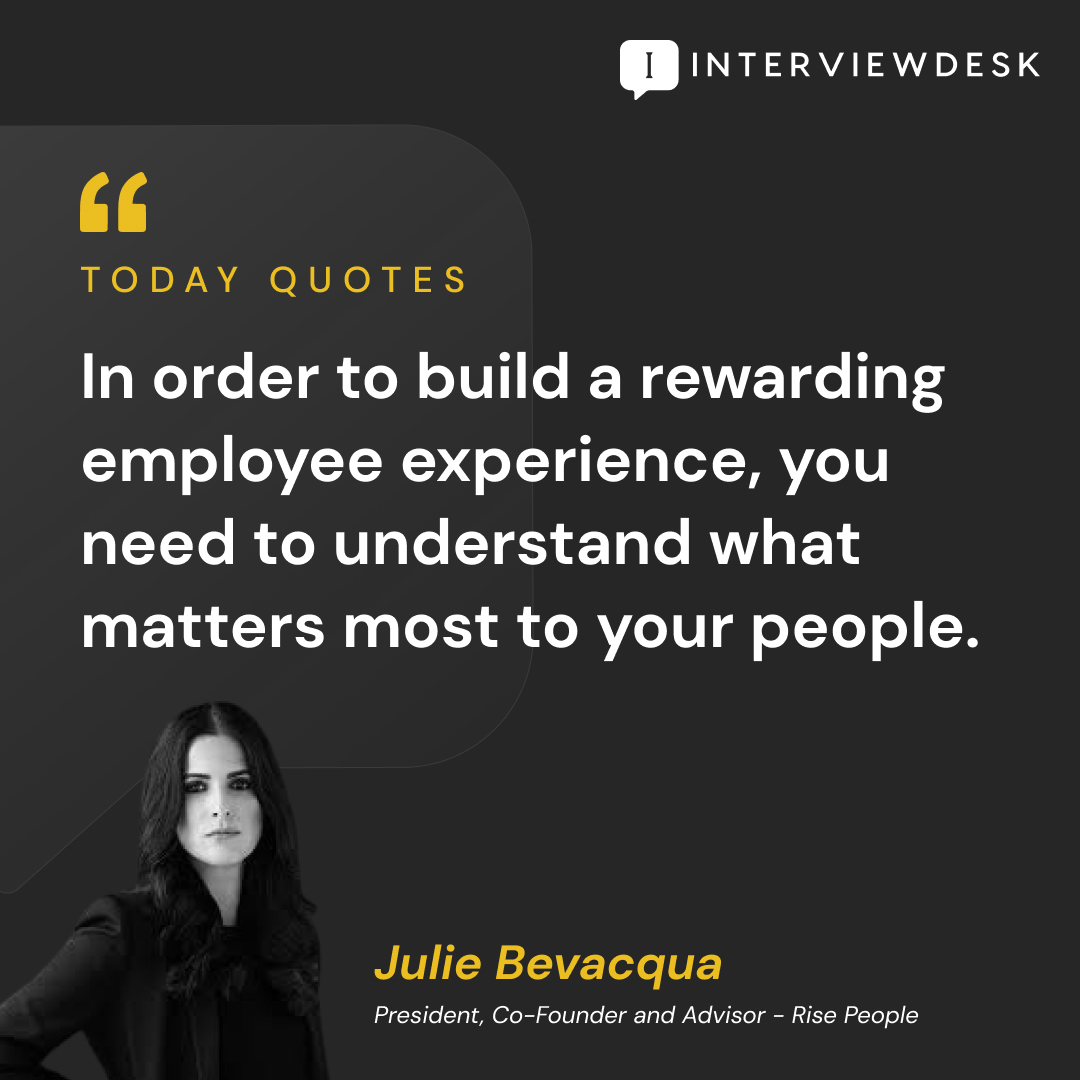 Monday Motivation! 

Creating a fulfilling employee experience starts with listening. 🗣️

Let's nurture a workplace where every voice is heard, valued, and contributes to a positive and rewarding journey. 🌟

#EmployeeExperience #ListenToYourTeam #WorkplaceCulture #InterviewDesk