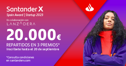 Santander X Spain Award está buscando #Startups en el mercado lista para su 🚀 aceleración!
🏆20.000€ en premios
📌Pitch final el 27 de octubre en #ValenciadigitalSummit
Toda la info e inscripciones: app.santanderx.com/calls/santande…
