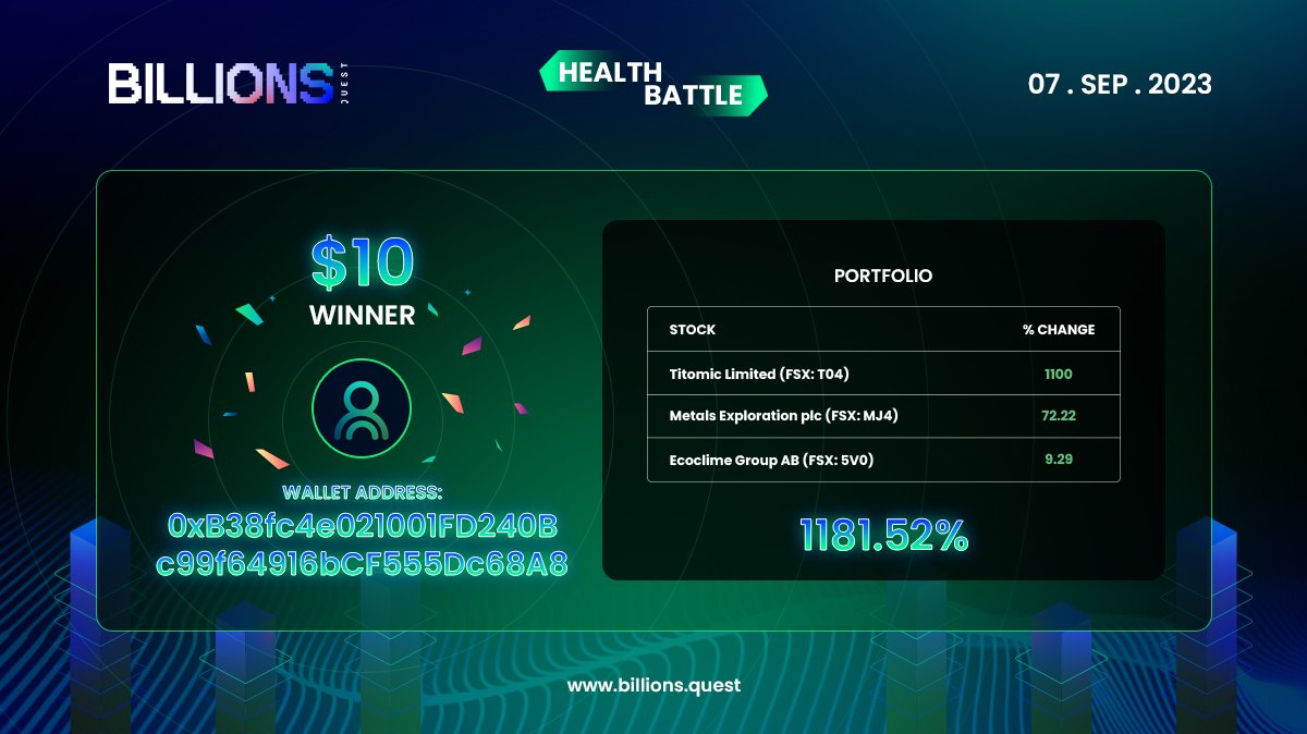 Billions Quest | Free to Play Web3 Fantasy Game tweet media