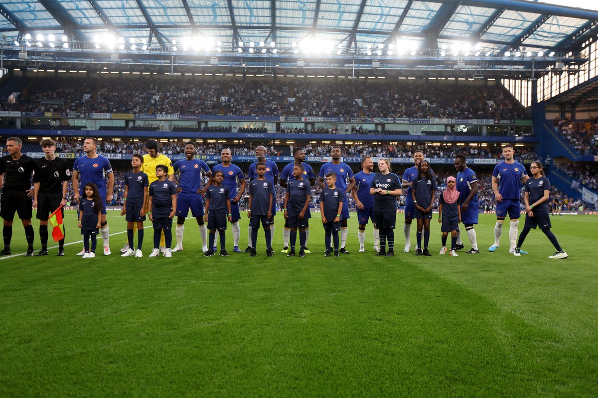 CFCFoundation's tweet photo. Saturday's #LegendsofEurope mascots were Chelsea Foundation participants & patients or family members of Royal Marsden patients ๐
We hope you had an amazing day! https://t.co/iv6S53EW5d