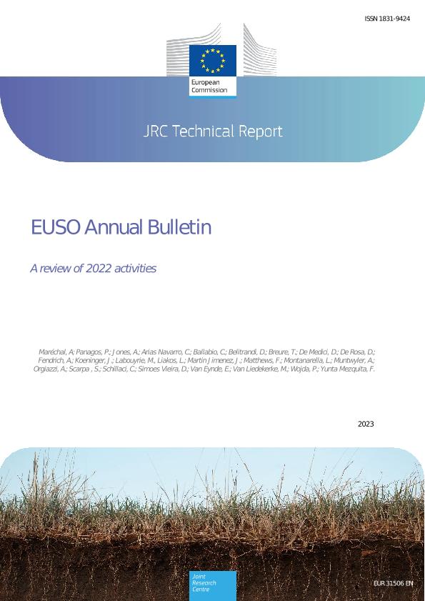 #EUSO Forum.  On 15-17 November, researchers🎓, experts, policy makers👩‍⚖️, farmers👩‍🌾, NGOs will meet online in 6 working groups: Erosion, carbon MRV, Soil biodiversity, Soil Pollution, Data, Soil Monitoring. ec.europa.eu/eusurvey/runne… Get #EUSO 2022 bulletin publications.jrc.ec.europa.eu/repository/han…