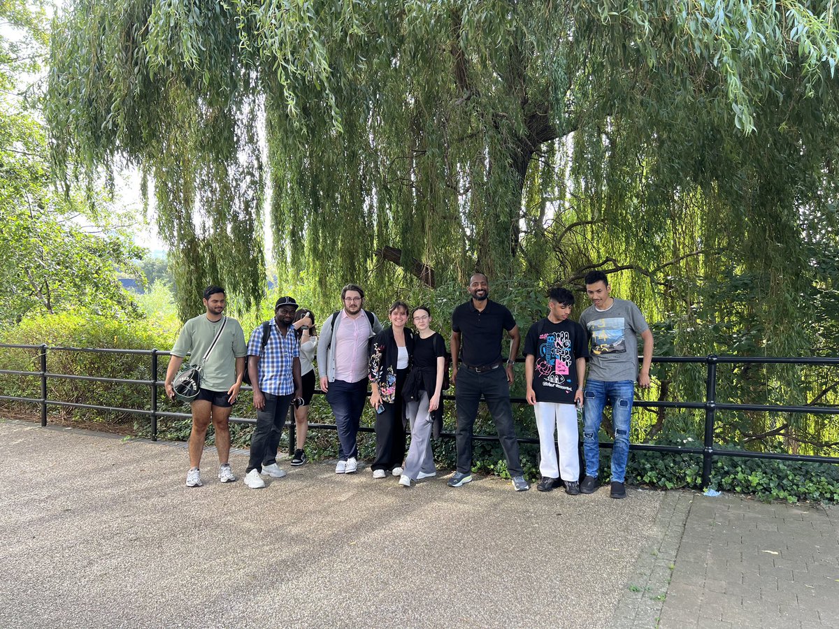 mdacollege's tweet photo. We recently went for a walk into Leeds city centre, using the canal and stopped off at the Corn Exchange ☀️🕶️ https://t.co/cqwWL3kilk