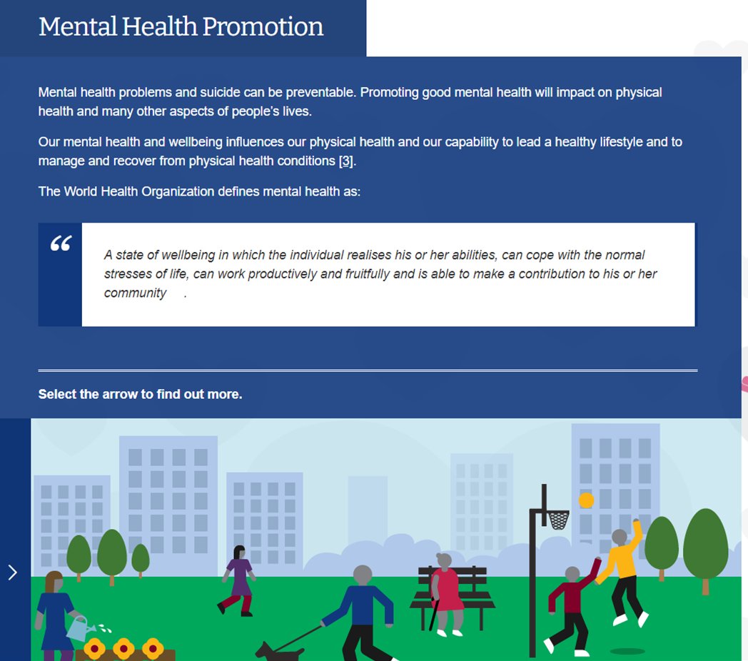 All health &amp; care professionals play a critical role in supporting #SuicidePrevention &amp; increasing our focus on positive #mentalhealth &amp; wellbeing! 

Increase your knowledge &amp; action today by completing the #AllOurHealth eLearning resource on this topic👇
portal.e-lfh.org.uk/Component/Deta…