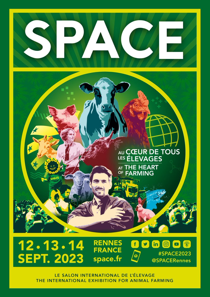 Venez nous rencontrer <a href="/SPACERennes/">SPACE</a> 2023, salon international des professionnels de l'élevage. Sur le stand <a href="/LeGouessant/">Le Gouessant</a>  (Hall 5 - Stand A23), nous présenterons notamment #DOSIN'TEC, développé en association avec <a href="/LeGouessant/">Le Gouessant</a>  et lauréat d'#InnovSpace avec deux ⭐⭐