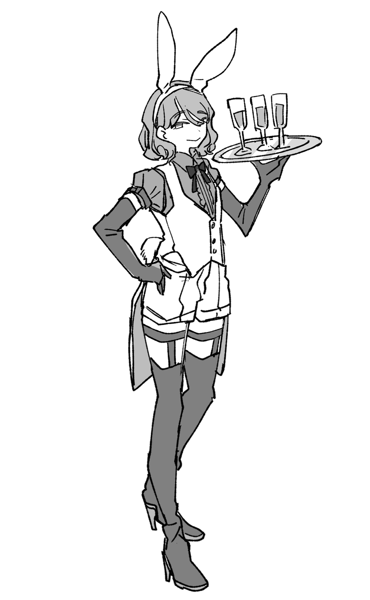 「」|保谷伸のイラスト