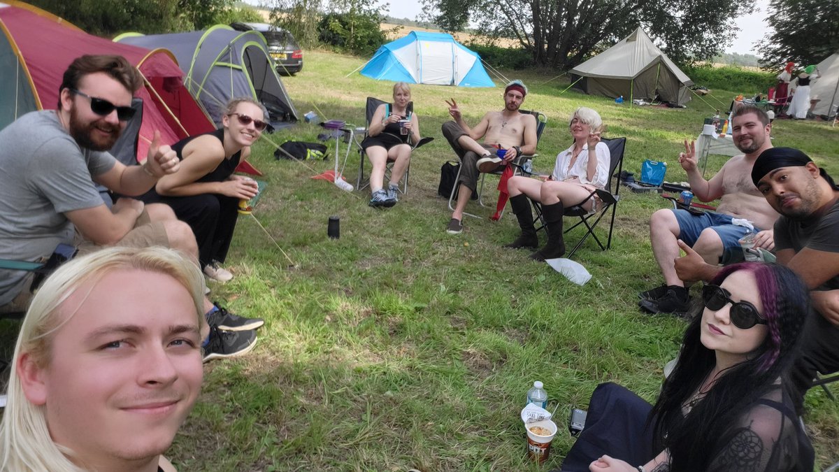 Back to reality after a weekend of swords, fire, mead &amp; lots of sunshine in one of my favourite places. 🌿⚔️🔥