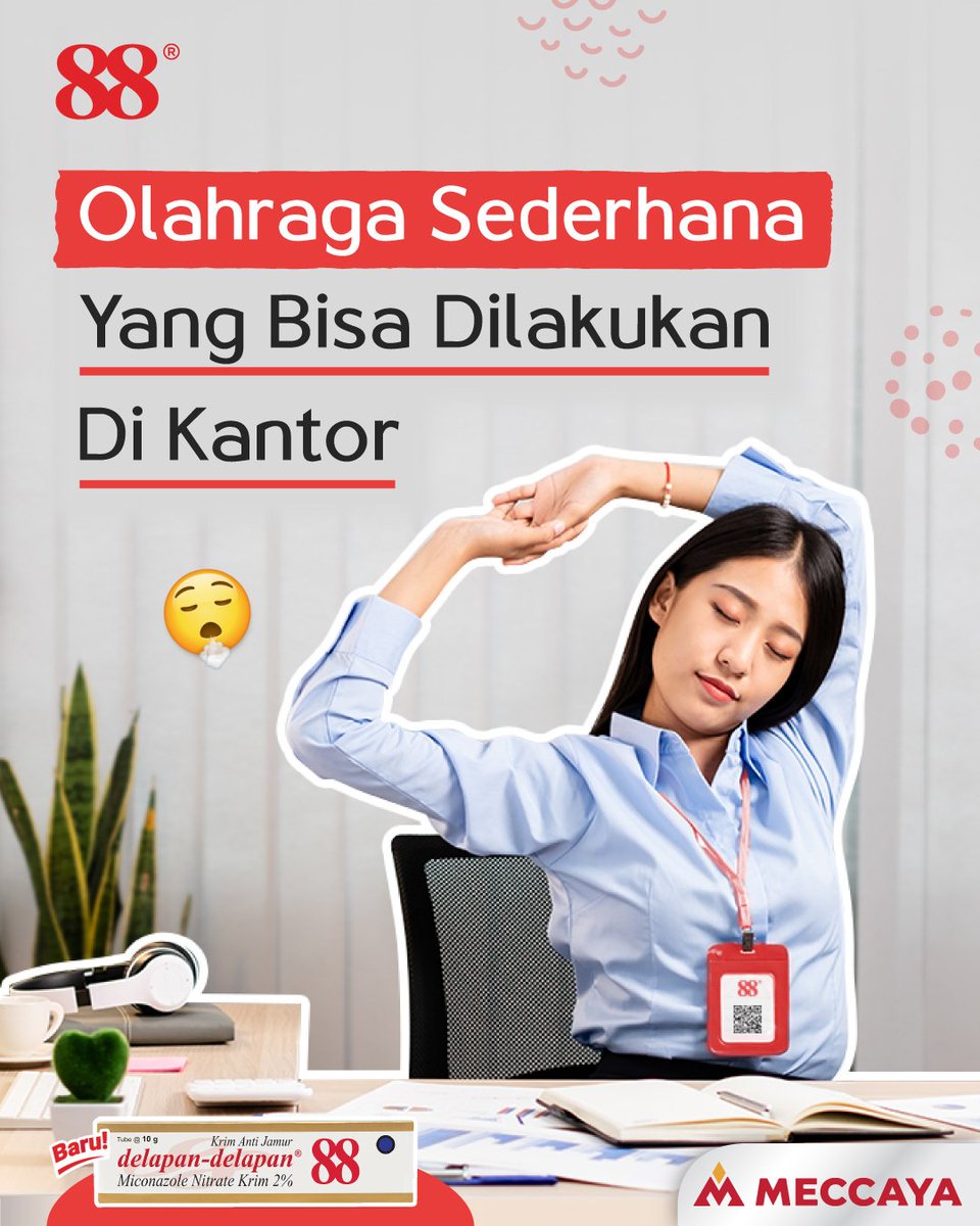 88dermatology's tweet photo. Duh, pusing banget deh sama #Kerjaan kantor yang ngga ada habisnya 😭
Tumpukan pekerjaan yang banyak bisa bikin kita stay berjam-jam di kantor dan hal ini dapat memicu timbulnya #GaSel karena terlalu lama duduk loh gengs! 😣 https://t.co/Wlh4bz5e6S