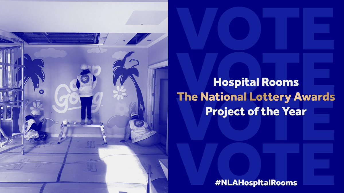 We are an #NLAwards finalist! To vote for us, RT this post using #NLAHospitalRooms or write your own post using this hashtag.

Or you can read more about our project at Springfield Hospital @SWLSTG and vote here:

lotterygoodcauses.org.uk/near-you/proje…

Thank you! 💫🧡

@ace_national