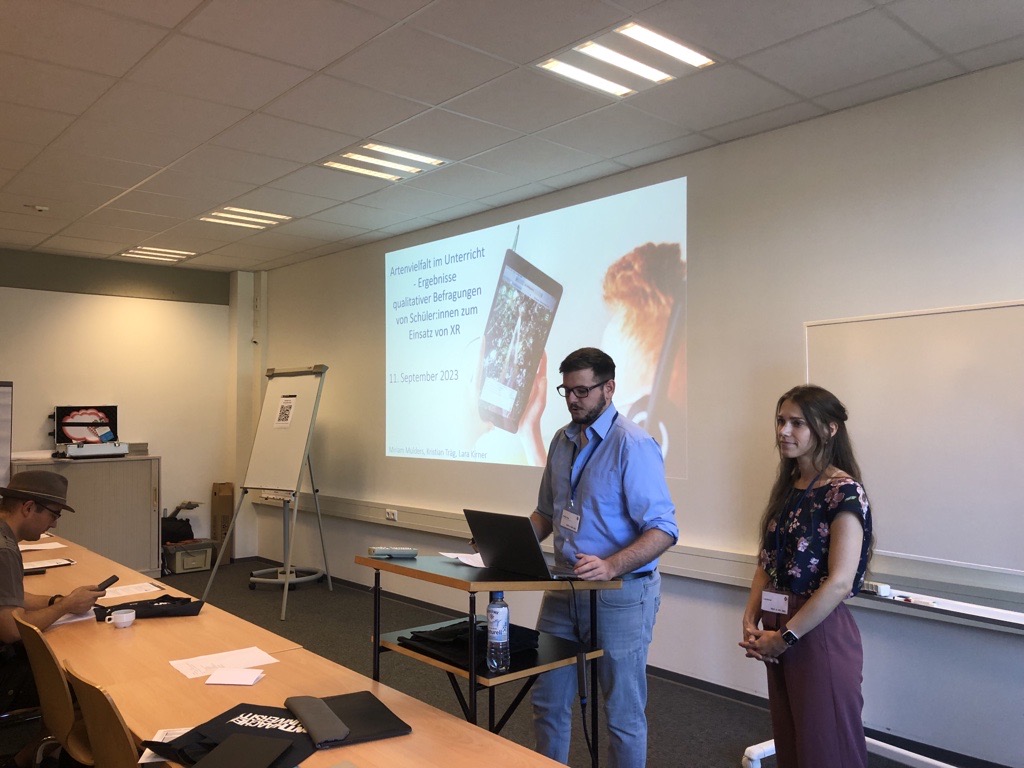 Der Artenvielfalt auf der Spur - eine Evaluation einer immersiven Lernanwendung mit <a href="/greenpeace/">Greenpeace International</a>  #DELFI2023 #VirtualReality #AugmentedReality🤓