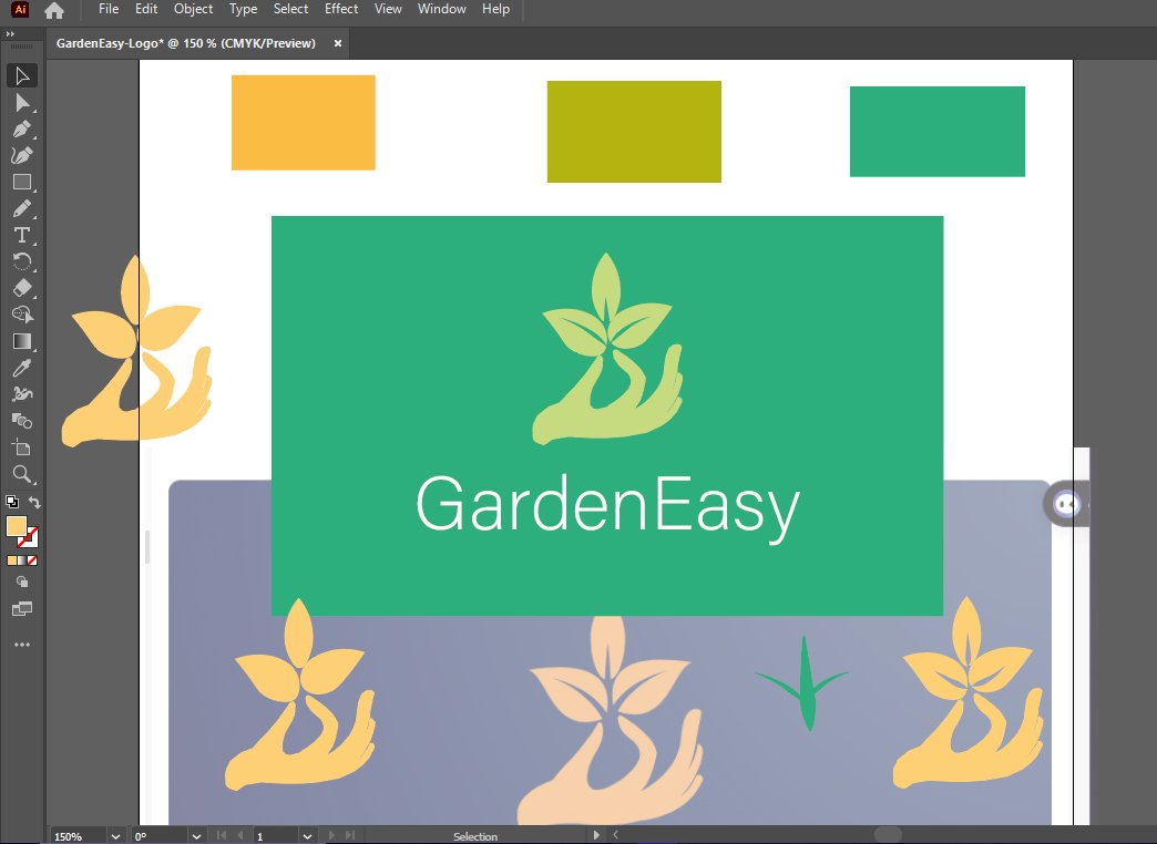 WebDevAugust's tweet image. 🌱 Day one of my exciting journey to bring GardenEasy to life in Angular! 🚀 Here's a sneak peek of our logo design crafted with love in Adobe Illustrator. Stay tuned for more greenery and creativity! 🌿🌼 #GardenEasy #WebDesign #Angular #GreenThumb