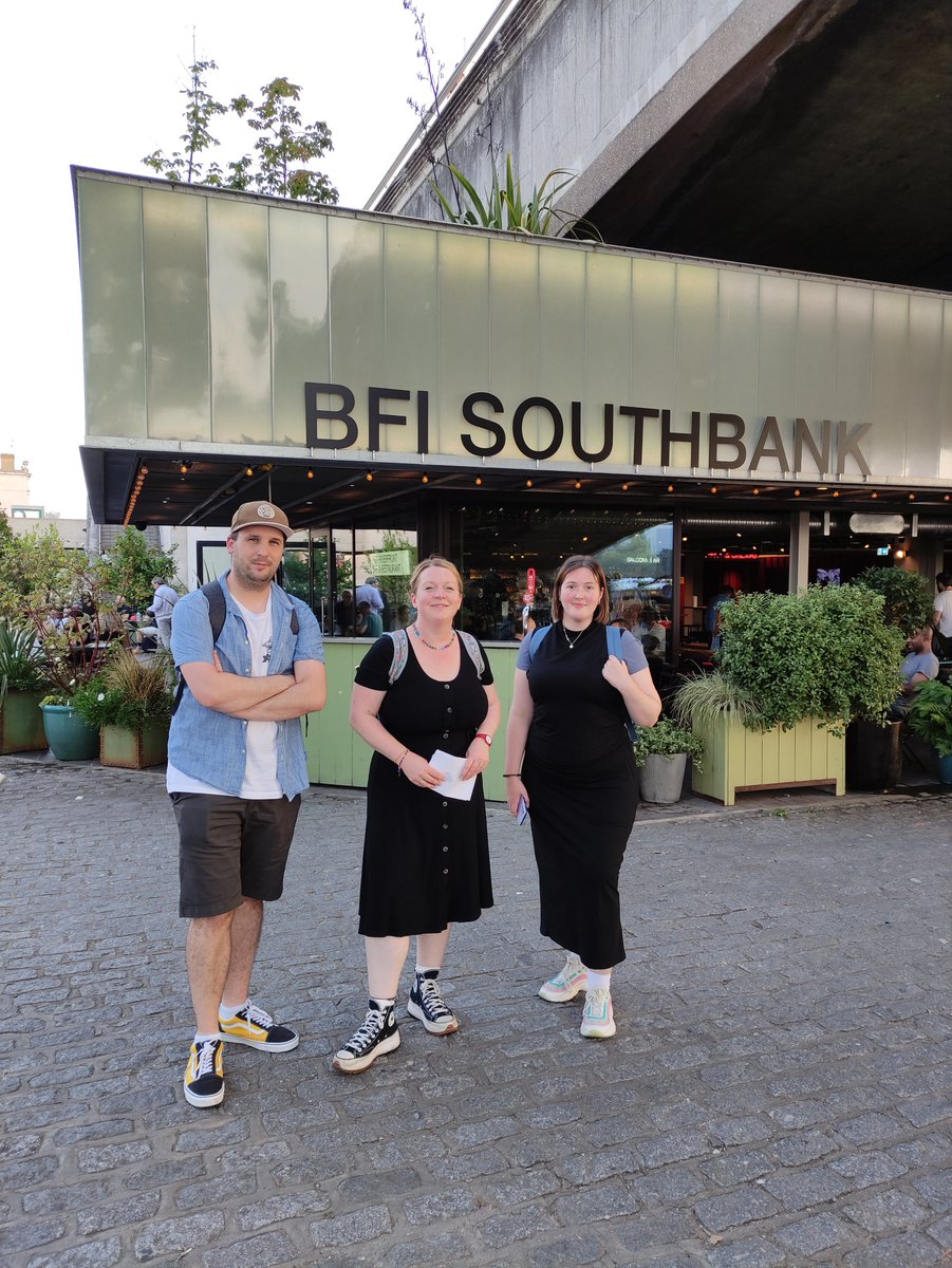 QUAD Education team and course leader Chris <a href="/YSPMediaFilms/">YSP Media</a> had a brilliant partners day at BFI Southbank for the upcoming BFI Film Academy at <a href="/derbyquad/">Derby QUAD</a> . A great course for YP interested in film making! Apply by this Sunday: derbyquad.co.uk/events/bfifilm…