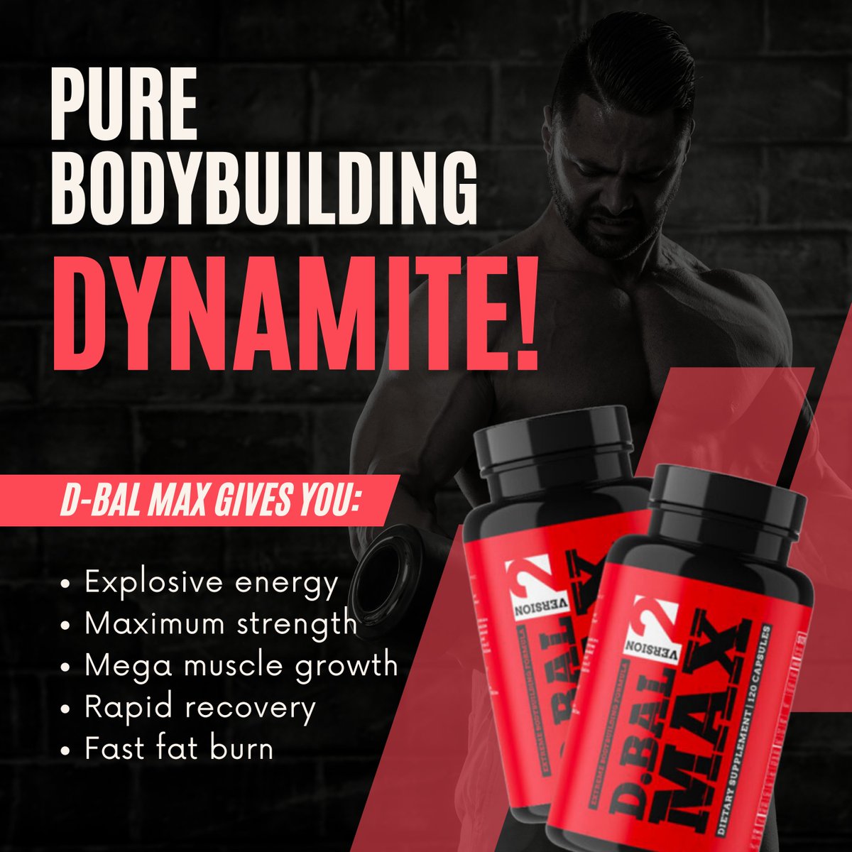 bbrwebglobal's tweet image. Get Ripped, Get Strong with D-Bal MAX!🔥💪

For the most comprehensive review visit: bodybuildingreviews.com/d-bal-max

#dbalmax #energybooster #strength #musclegainer #fatburner #bodybuildingreviews #energyboosters