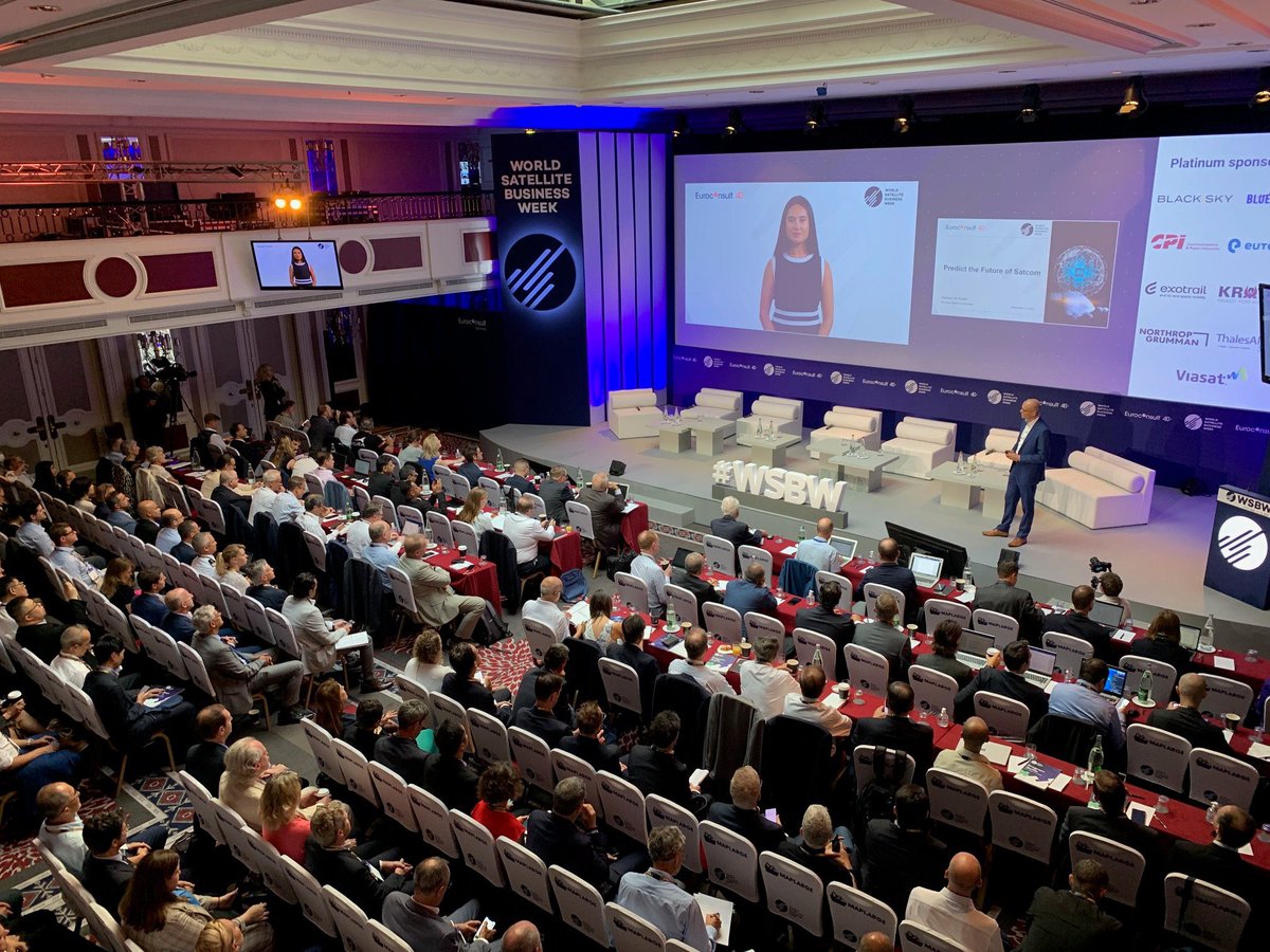 ScottishCossack's tweet photo. I’m at #WorldSatelliteBusinessWeek, which has been running since 1997, organised by @euroconsultEC 🛰️
One of the highlights in recent years is the @esa keynote from @AschbacherJosef. For details of his updates & more, follow @EC_Summits🚀
Look forward to seeing those attending! https://t.co/ouqWkwcEhM