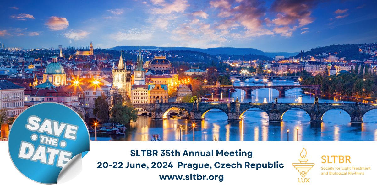 🙌Exciting news! Save the date for the SLTBR 35th Annual Meeting in Prague🇨🇿, June 20-22, 2024! #SLTBR2024