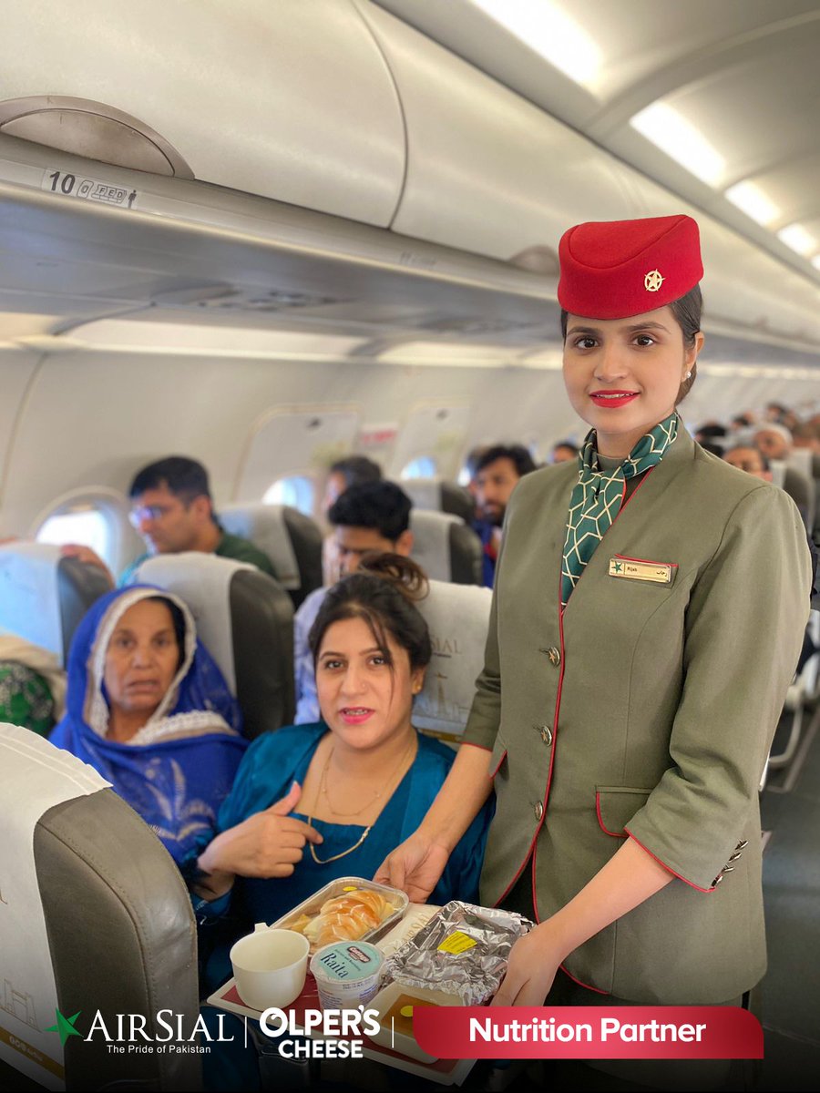 airsial's tweet photo. AirSial X OlpersCheese 

Now serving 'Chicken Deluxe Croissant Sandwich made with Olper's Cheese' on International flights as well✈️
*Limited Time Offer*

#AirSial - The Pride of #Pakistan #PakistansMostHospitableAirline #olpers #OlpersCheese https://t.co/lvWu6oTSav