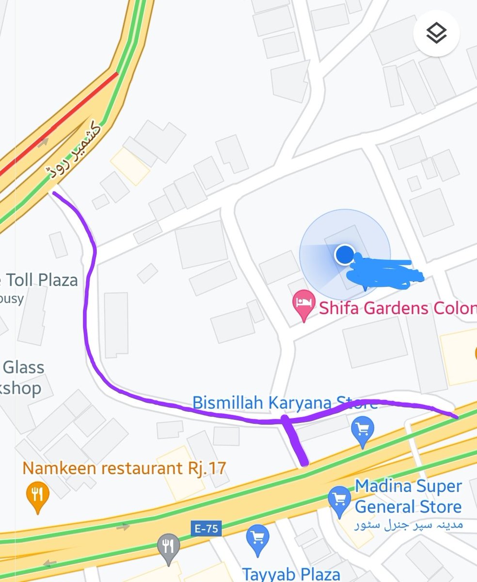 alikhansays_'s tweet photo. @aneelsaeed @dcislamabad @CDAthecapital Urgent repair of this old angori road (110 bys stop) in 17 meel is required. Inconvenience is faced by daily commuters. Proper asphalt road seems to be the only viable solution... Please look into this and resolve. Exact location attached. https://t.co/t6bpv7Ph4g