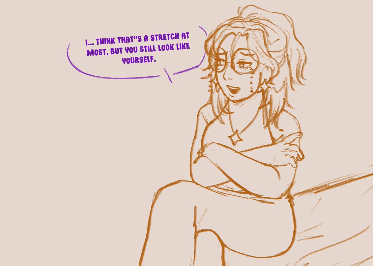 togahimeko's tweet photo. you’ll never be able to guess what this comic is abt actually…. [1/3]
.
.
.
#sapphics #lgbt #ocxoc #art #nonbinarycharacter https://t.co/WBccdxjEdm