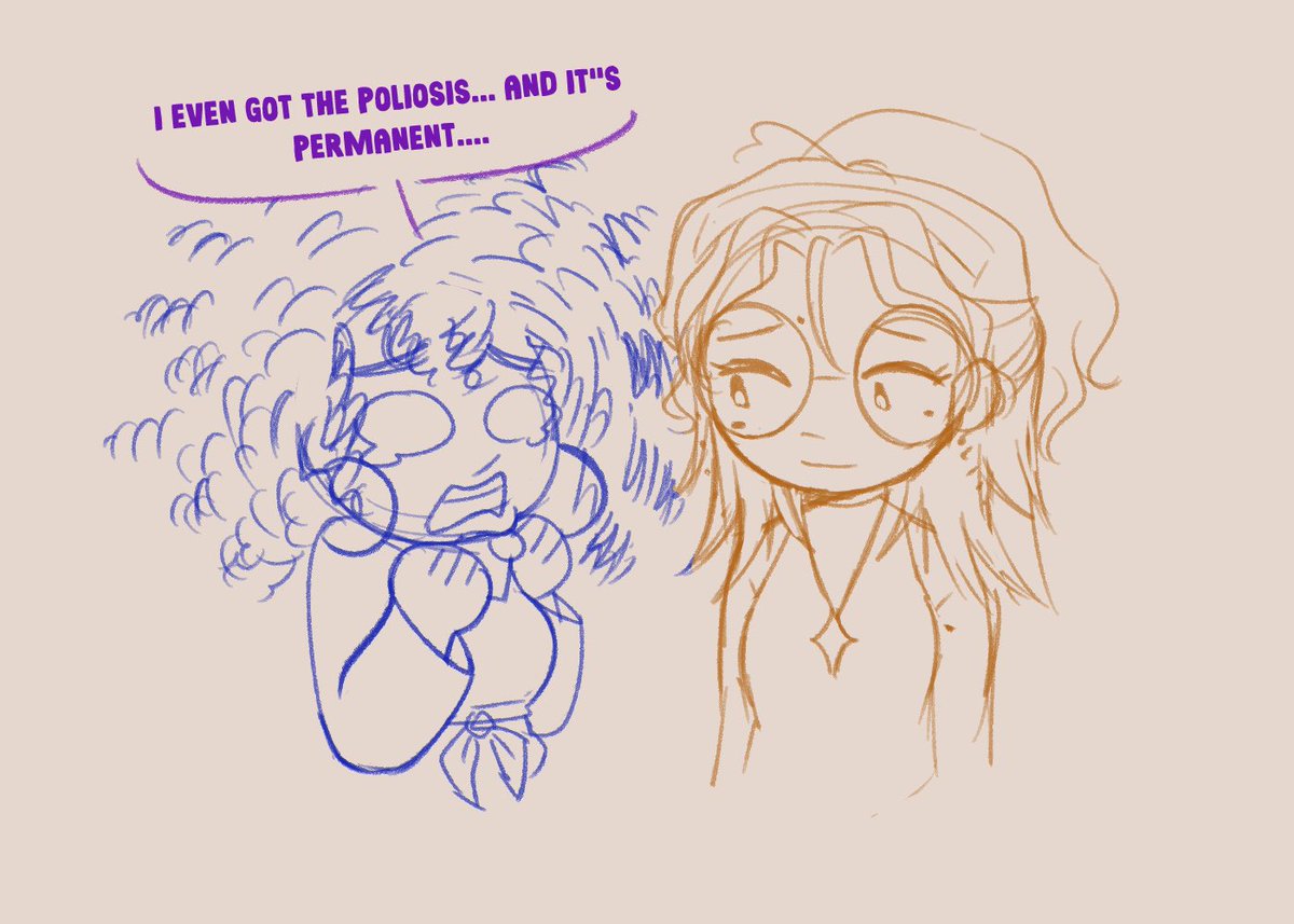 togahimeko's tweet photo. you’ll never be able to guess what this comic is abt actually…. [1/3]
.
.
.
#sapphics #lgbt #ocxoc #art #nonbinarycharacter https://t.co/WBccdxjEdm