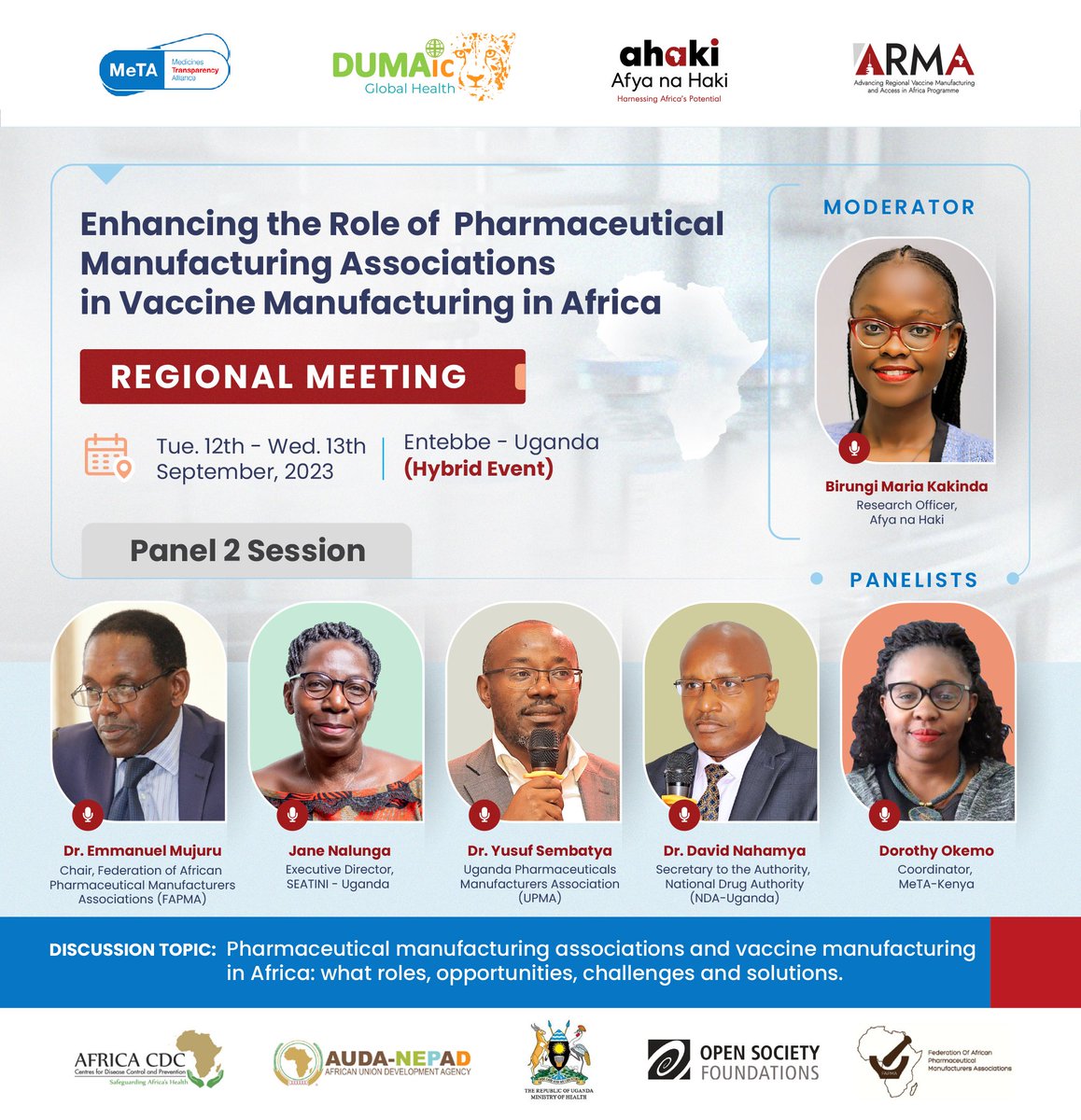 afyanahakiug's tweet photo. Pharmaceutical manufacturing associations are key stakeholders in advancing vaccine manufacturing in Africa. They are indispensable players contributing to the efforts ensuring that the continent achieves its target of producing &amp; supplying vaccines by 2040.
#VaccineManufacturing https://t.co/NlAScycu1q
