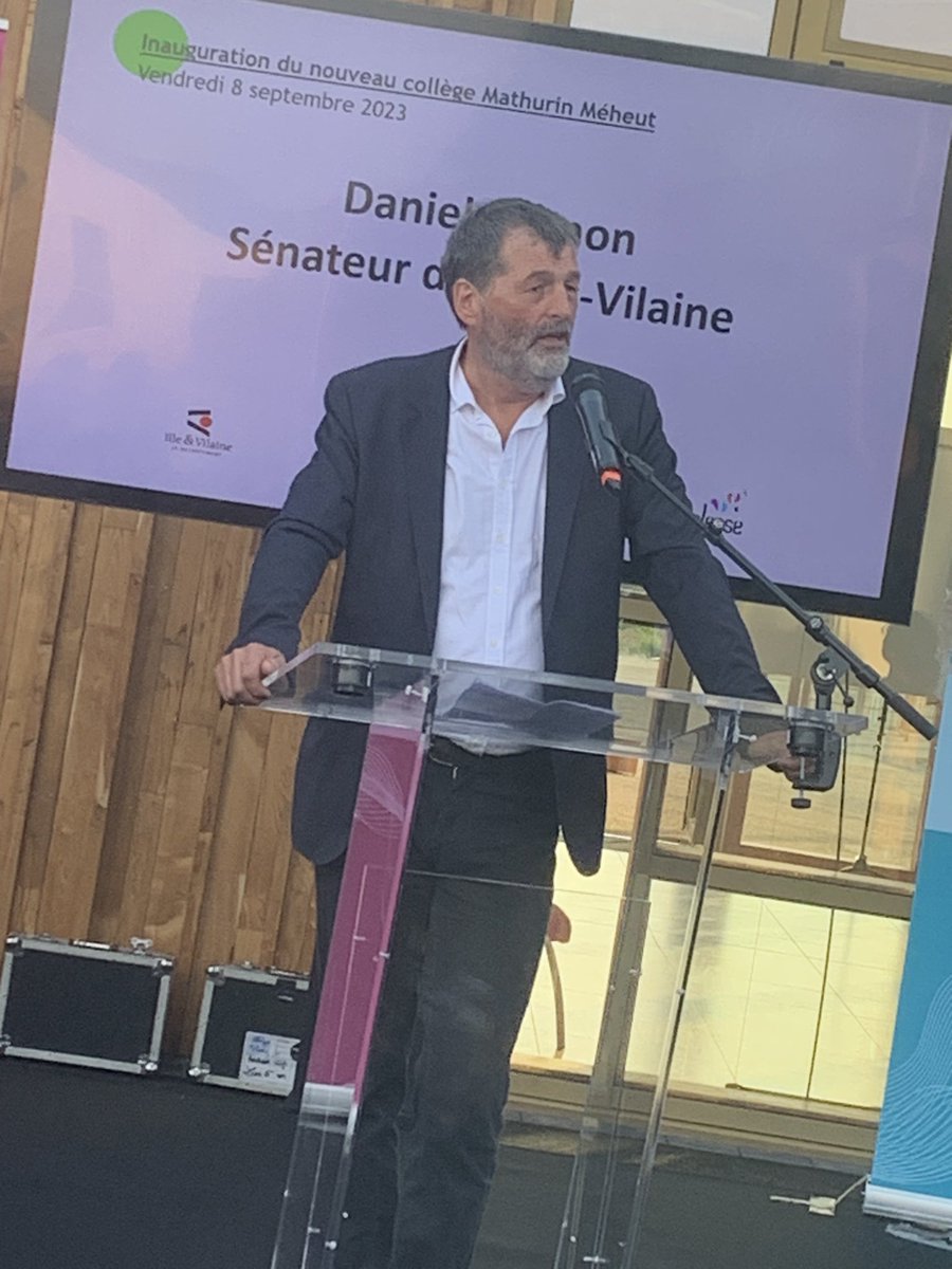 Senateur_Salmon's tweet photo. 🏫 Nouveau collège de #Melesse
Superbe réalisation portée par le département @ille_et_vilaine
Un bâtiment à énergie positive en matériaux biosourcés symbole d’innovation et de responsabilité environnementale https://t.co/TYh5d8MSbE
