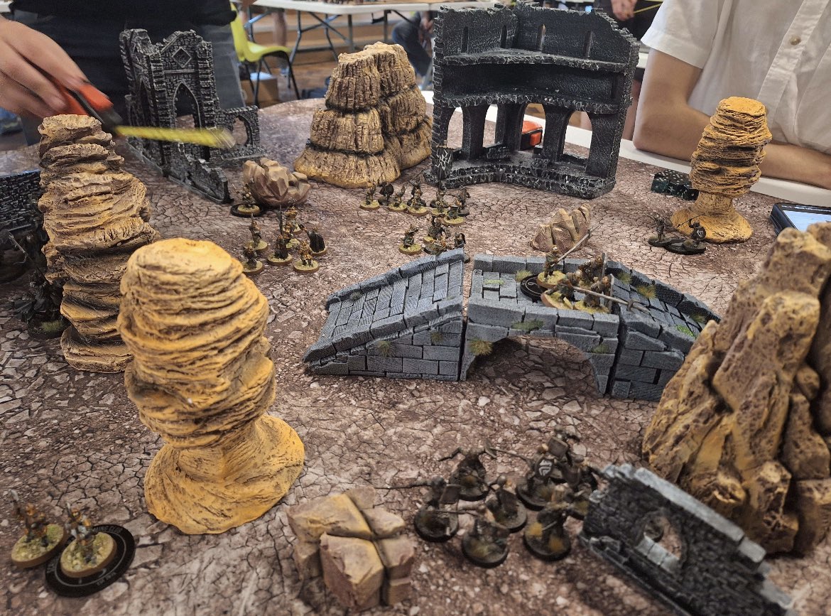 scribesofwar's tweet image. Very busy night at club last night we had the kick off of the 40K narrative campaign also some lord of the rings, iron cross and an apocalypse game as well!