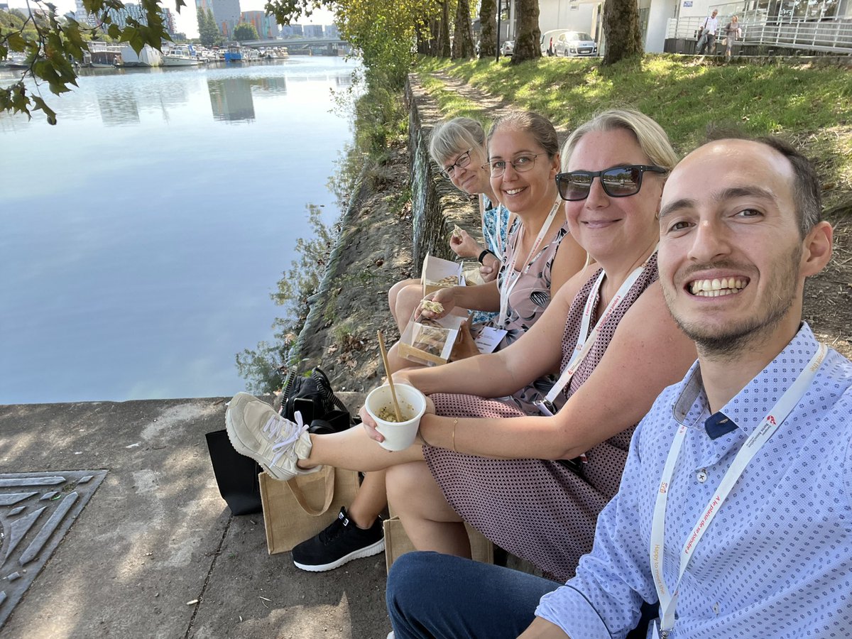 DRSchieffelers's tweet photo. Looking back at a great week at #EBA2023 in 🇫🇷. Won an award for best presentation, moderated a session,  and most of all connected with like-minded people! https://t.co/amhDq6XgYB