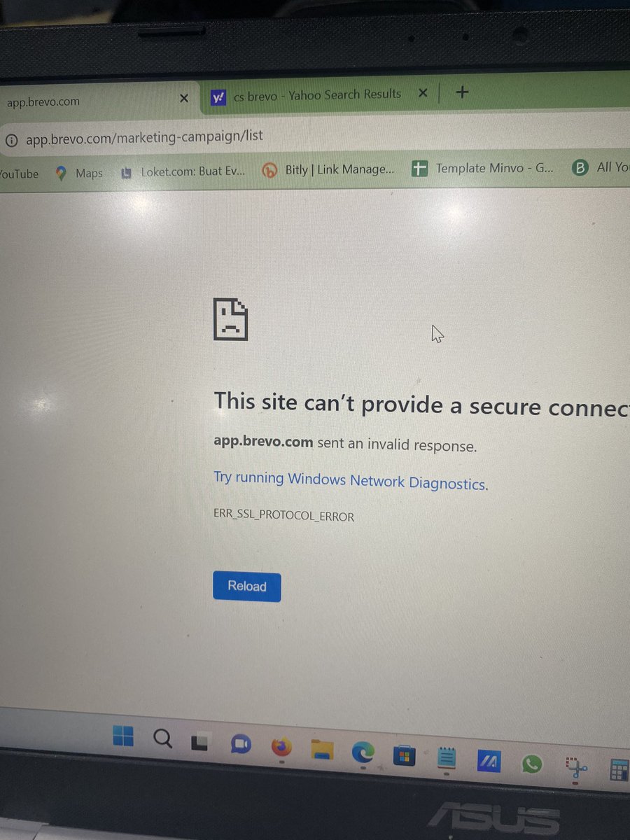 denydenian's tweet photo. @brevo_official we cannot enter the web, what’s goin on https://t.co/zRZFgj17l3