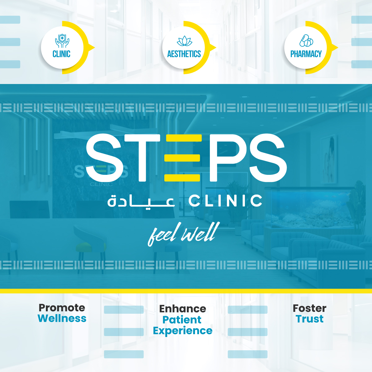 Welcome to STEPS Clinic 🏥 - Your Destination for Beauty and Healthcare Excellence! Follow us for expert beauty tips, healthcare updates, and your path to feeling and looking your best. 💆‍♀💉 
#StepsClinic #beautyandhealthcare #dubaiclinicstories #dubaiclinics #dubaiclinic