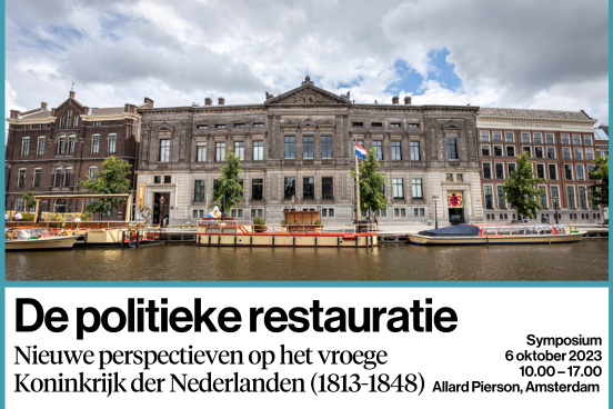 Heeft u zich al aangemeld voor het symposium 𝐃𝐞 𝐏𝐨𝐥𝐢𝐭𝐢𝐞𝐤𝐞 𝐑𝐞𝐬𝐭𝐚𝐮𝐫𝐚𝐭𝐢𝐞? Dit symposium vindt plaats op 6 oktober in het <a href="/allard_pierson/">Allard Pierson</a>. Deadline voor aanmelding is 20 september en vol is vol. Klik hier voor meer informatie: ow.ly/9NO250PJWMR
