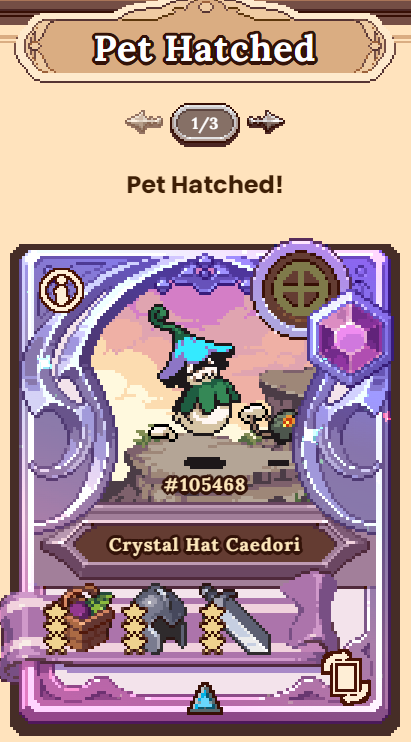 TheBeaveDFK's tweet photo. @DeFiKingdoms #defikingdoms @MythicSquadDFK #MythicSquad
#dfkpets #mythic 9 π baddy!
@CryptoHellNBack @0GreenGoGamer0 @stycksintern @StyckETH2theman @Skiller_55 @bdgcryptic
#MythiVibes β¨οΈβ¨οΈβ¨οΈπβ¨οΈβ¨οΈβ¨οΈ https://t.co/ipev5nG3th