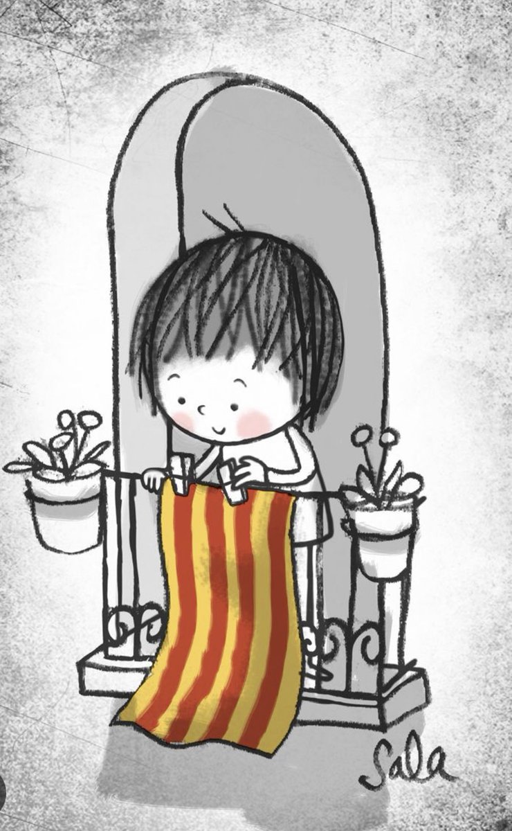 Juditcoromina's tweet photo. Bona diada #11setembre #diadadecatalunya 💛❤️ https://t.co/zimFEZIyNR